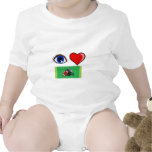 FOOTBALL FAN - I LOVE FOOTBALL SUNDAYS ROMPER