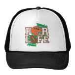 Football Fan Orange Trucker Hat