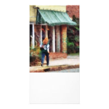 Football Fan Picture Card