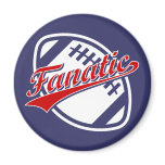 Football Fanatic Fridge Magnets