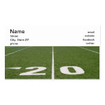 Football Field Twenty Business Card Templates