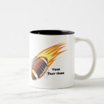Football Flame Coffee Mug