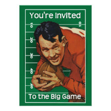 Football Game Invitation