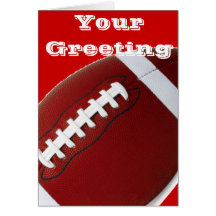 Football Greeting Cards