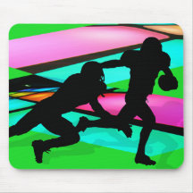 Football Gridiron Lights Mouse Pads