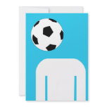 Football Head Custom Invitations