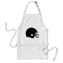 Football helmet apron