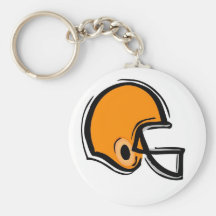 football helmet keychain