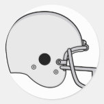 football helmet round stickers