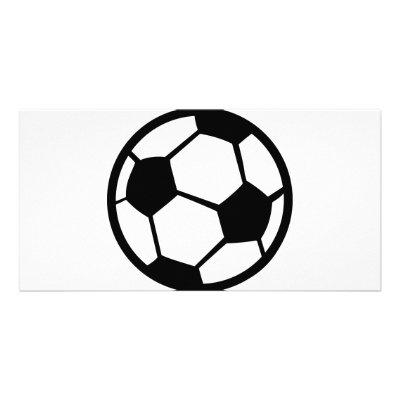 football icon personalized photo card by TomaniacLines