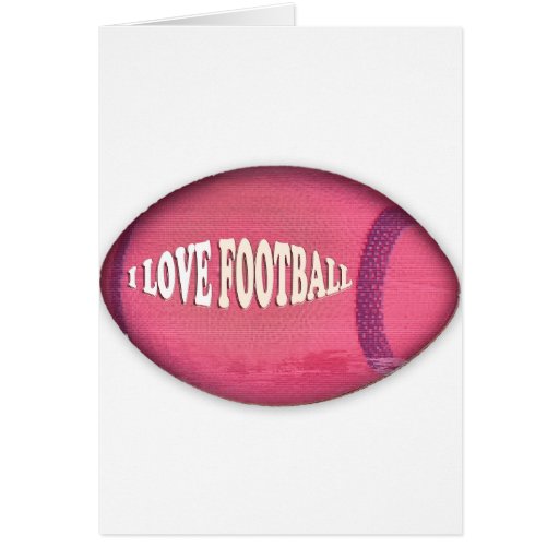 Football iGuide Pigskin Greeting Card