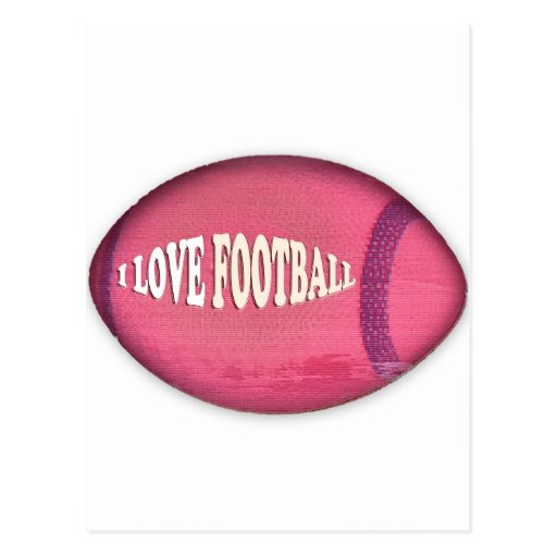 Football iGuide Pigskin Postcard
