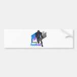 Football iGuide Running Back Bumper Stickers