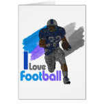 Football iGuide Running Back Greeting Card