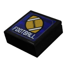 FOOTBALL Keepsake Box