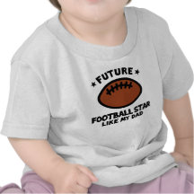 Football Like Dad Tees
