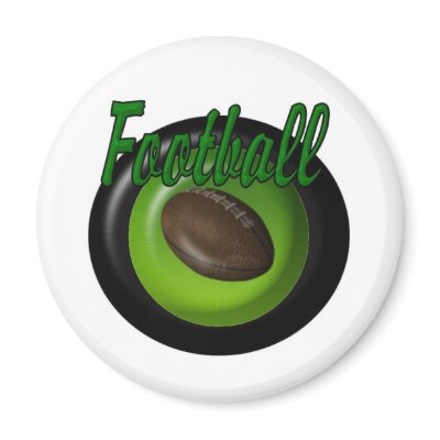 Football Refrigerator Magnets by sharpcreations