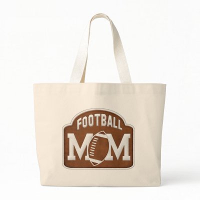 Football Mom Bag by Just2Cute