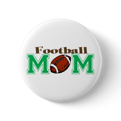 Football Mom Pins by LushLaundry