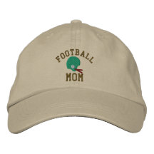 Football Mom Embroidered Hat
