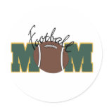 Football Mom Stickers