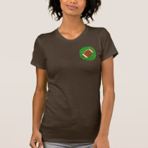Football On Lawn t-shirts