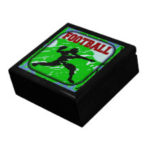 FOOTBALL PASS Keepsake Box