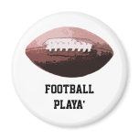 Football Playa' Fridge Magnet