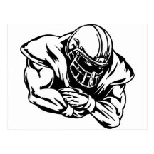 Football Player Post Cards