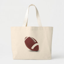 football season tote bag