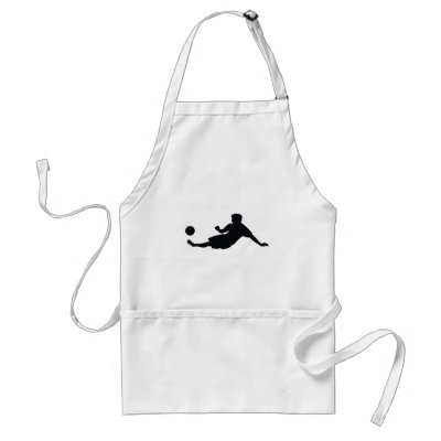 Football Soccer Apron by VectorGraphics