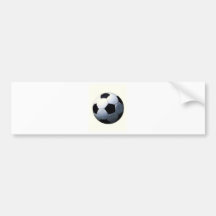 Football - Soccer Ball Bumper Stickers