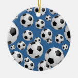 Football Soccer Balls Ornament