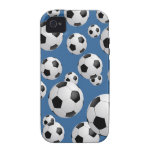 Football Soccer Balls Vibe iPhone 4 Case
