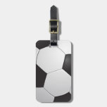Football Soccer Luggage Tags