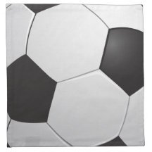 Football Soccer Printed Napkin