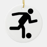 Football Soccer Symbol Ornament