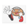 Football Stop Referee Blow Whistle Shirt Postcard