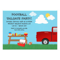 Football Tailgate Party Invitation invitations