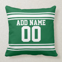 Football Team Jersey with Custom Name Number pillows