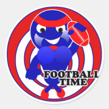 Football Time Stickers