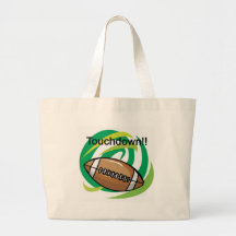 Football, Touchdown Canvas Bag