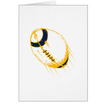 Football (YB) Greeting Cards