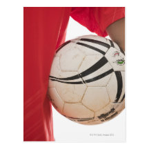 Footballeur 5 cartes postales