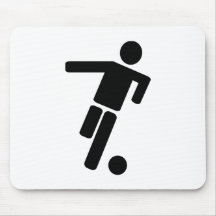 Footballeur Tapis De Souris