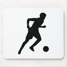 Footballeur Tapis De Souris