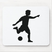 Footballeur Tapis De Souris