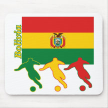Footballeurs - Bolivie Tapis De Souris