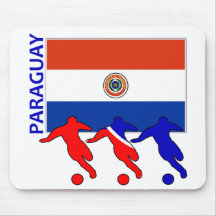Footballeurs - Paraguay Tapis De Souris