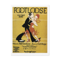 Footloose Vintage Songbook Cover